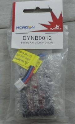 Dynamite 350mAh 30C 7.4V Lithium Polymer Lipo Battery w/PH2.0 Connector DYNB0012