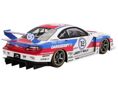 最終値下げ！！S-15 SILVIA NISSAN Tricolore　1/10 NISSAN LB-SUPER SILHOUETTE S15 SILVIA RHD #12 GARASIDRIFT 1/18 TOP