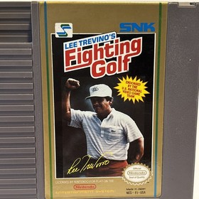 Lee Trevino's Fighting Golf (Nintendo NES, 1989)&nbsp;Authentic Game Cartridge VGC