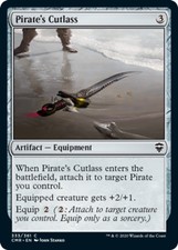 x4 Pirate's Cutlass - Commander Legends - NM - MTG