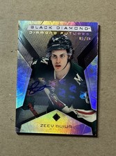 2025-26 Black Diamond Hockey Zeev Buium Rookie Autograph Relic Card #’d /10