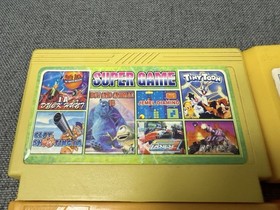 4 pcs. Vintage game cartridges from the 2000s for 8-bit consoles Famicom, Dendy