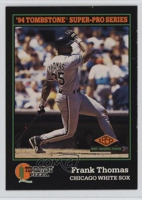 1994 Score Tombstone Pizza Food Issue Frank Thomas #29 HOF 1un1