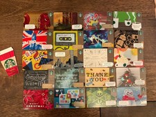 Starbucks gift cards collection - everything in picture