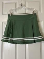 NWT Calia 8 Truelight Golf Skort Green 15 Athletic Skirt White Preppy Tennis