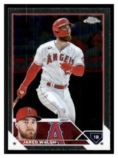 2023 Topps Chrome #89 Jared Walsh Los Angeles Angels Baseball Card 33881