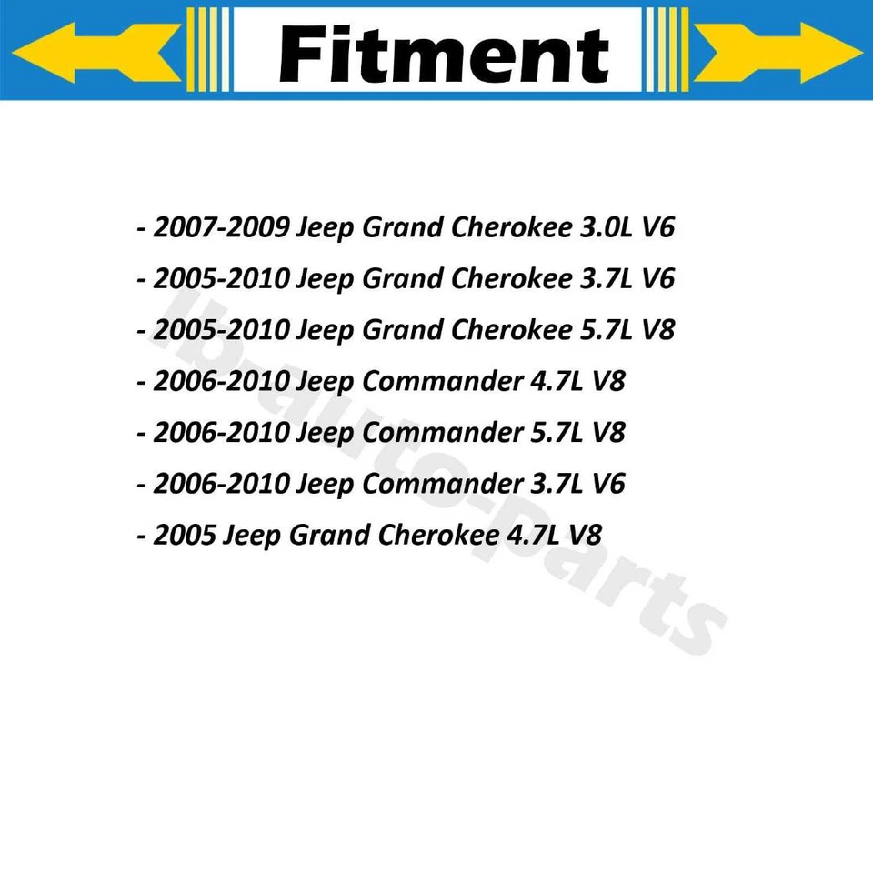 2X Front Brake Line Hose Sunsong For For Jeep Commander 2006 2007 2008 2009 2010 Foto 2 de 4