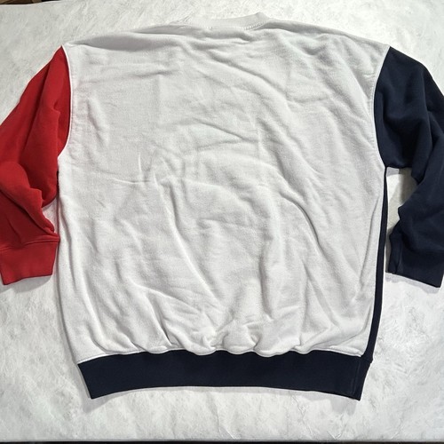 VINTAGE Rare Masters Augusta Sweatshirt L Crew Neck Pullover Argyle Logo Mens - Picture 4 of 7