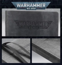 Warhammer 40k Crusade Journal Leather Bound Black Ribbon Adventure/Game Notes 