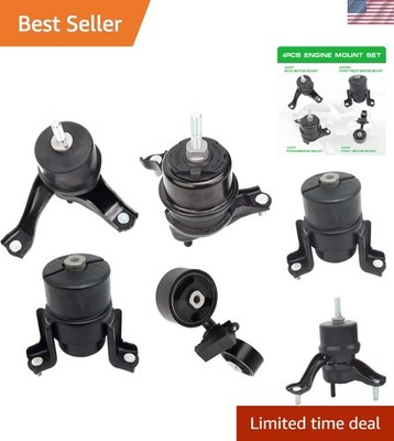 High-Performance Engine & Transmission Mounts Set for 2007-2011 Toyota Camry