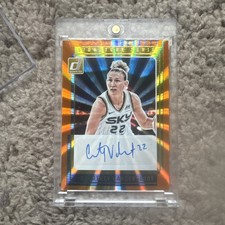 2025 Panini Donruss WNBA Courtney Vandersloot Orange Laser Auto 12/15 SSP🔥🔥