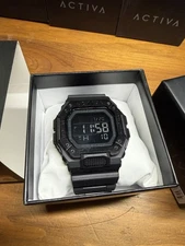 Activa Edge X Invicta Digital Unisex Watch - 39.5mm, Black (ACW8059-001)