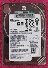 765873-001 - HP 2TB 12G SAS 7.2K 2.5In 512E Sc Hard Drive