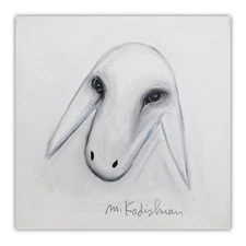 Menashe Kadishman- Original Acrylic on Canvas "Untitled"