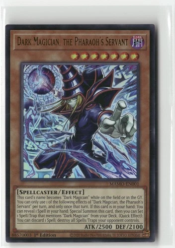 Dark Magician, The Pharaoh's Servant MAMO-EN001 - Yu-Gi-Oh! TCG