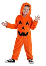 Toddler Jack-O-Lantern One-piece Costume