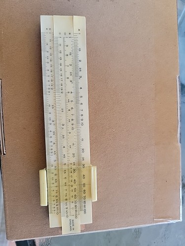Vintage English Made Slide Rule | eBay