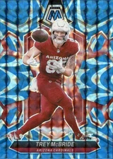 2024 Panini Mosaic Mosaic Reactive Blue Football
