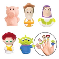 Toy Story 5 Piece Finger Puppet Set - Educational Play, Party Favors, Bath and P