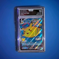 Pokemon Pikachu Volante Vmax Full Art Inglese 007/025 Celebrazioni AOG 10