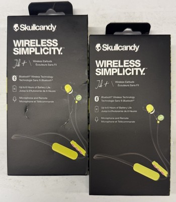2/$19.99 Skullcandy ''Jib+'' Wireless Earbuds (S2JPW-N746)(117)