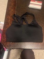 Lululemon High Support Energy Bra Black Size 34D