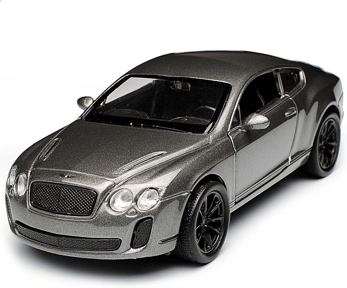 Welly Bentley Continental Supersports Grey 1:34 1:39 Scales