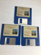 Vintage Man Hunter 2 San Francisco, MS-DOS Sierra Game 3 Disks Floppy Disk