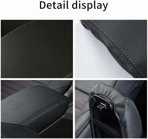 For 2020-2025 Ford Escape Car PU Leather Center Console Lid Pad Armrest Cover - Picture 2 of 4
