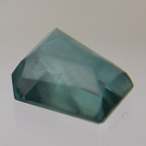 Blue Fluorite Octagon Cut Loose Natural Gemstone Faceted Rare Big - Foto 10 di 64