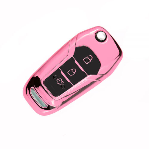 3 Button Flip Key Fob Holder for Ford 2018 F150 F250 Focus 3 Escort S-MAX Fusion - Picture 16 of 16