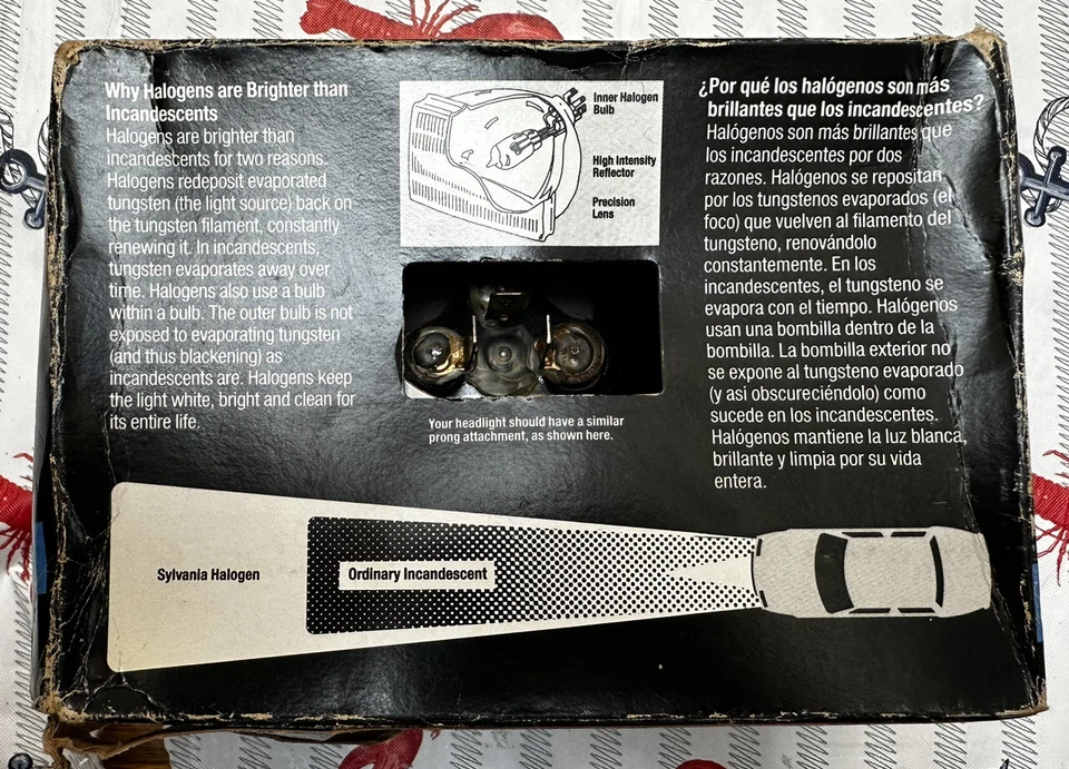 Sylvania галогенная фара H6054 — дальний/ближний свет для системы фар 2 - Изображение 3 из 4