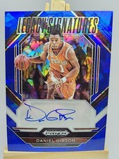 Daniel Gibson 2023 Prizm DP Legacy Signatures Blue Ice LS-DGT /75 Auto Longhorns