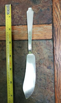  1847 ROGERS VINTAGE 1928 LEGACY SILVERPLATED MASTER BUTTER   KNIFE 