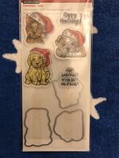 Recollections Christmas Stamps, Dog  Sayings