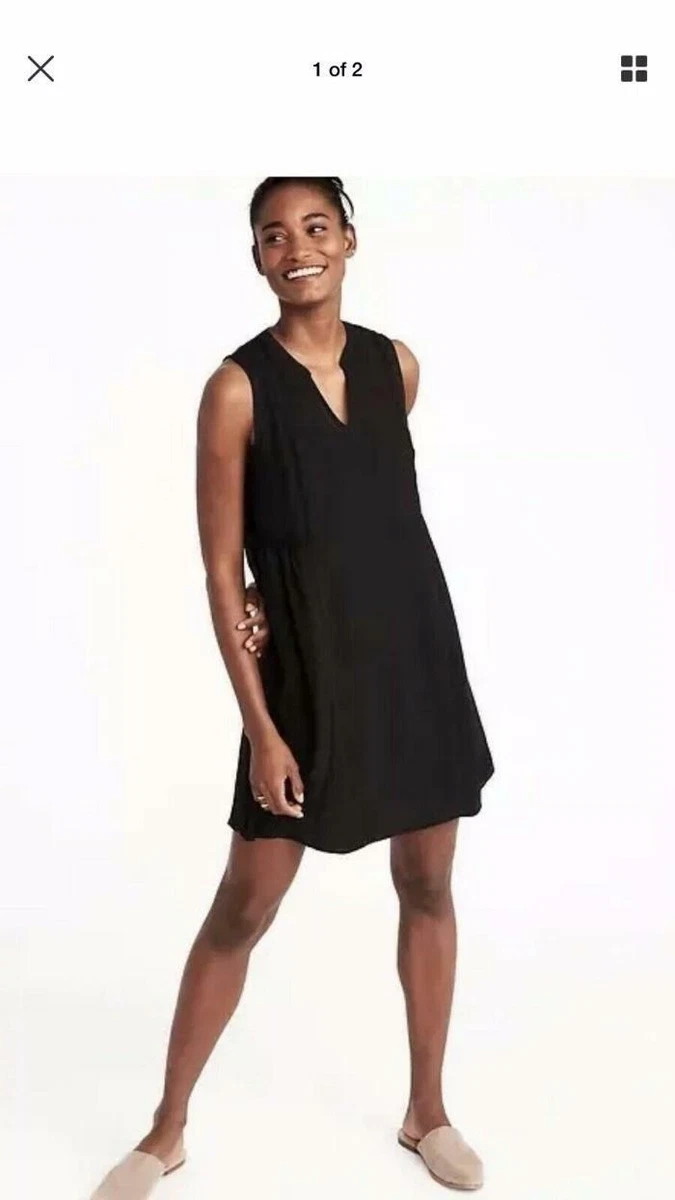 old navy black dress