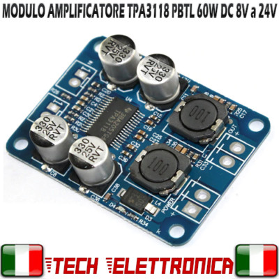 TPA3118 PBTL Modulo Amplificatore Di Potenza Digitale A - Foto 11