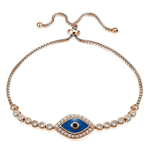 Jarretière Vintage Argent 925 - Zircon Cubique Bleu Et Rubis, Forme étoile, Réglable, Fait Main