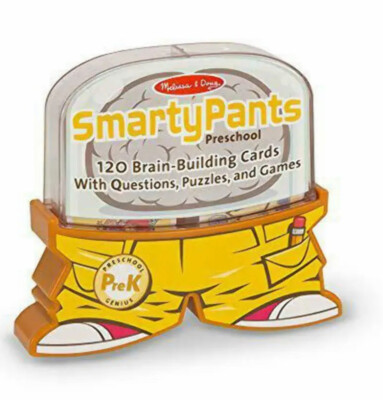 NEW Melissa & Doug Smarty pants PreK brain building card game 