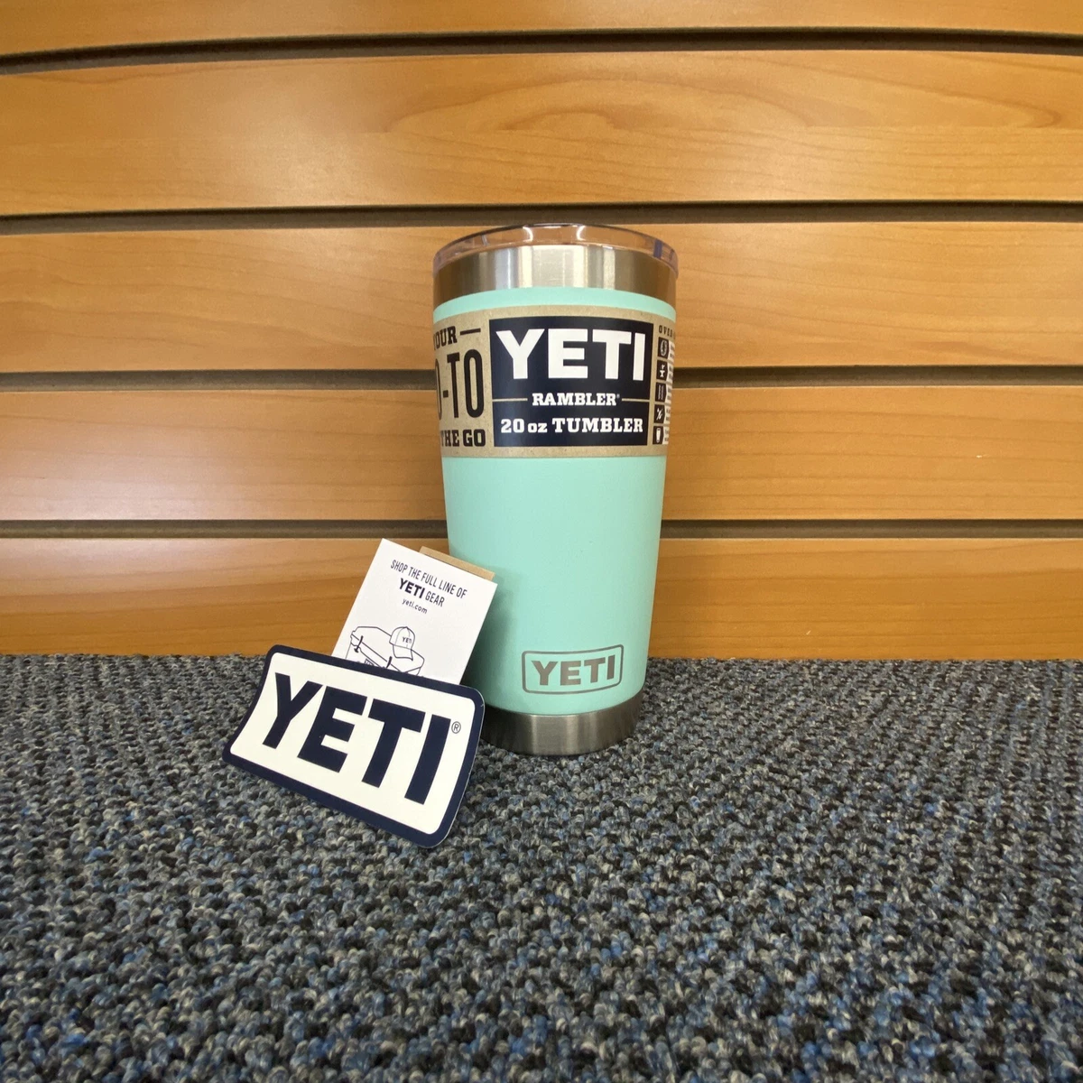 YETI Rambler 20 oz Tumbler - Seafoam