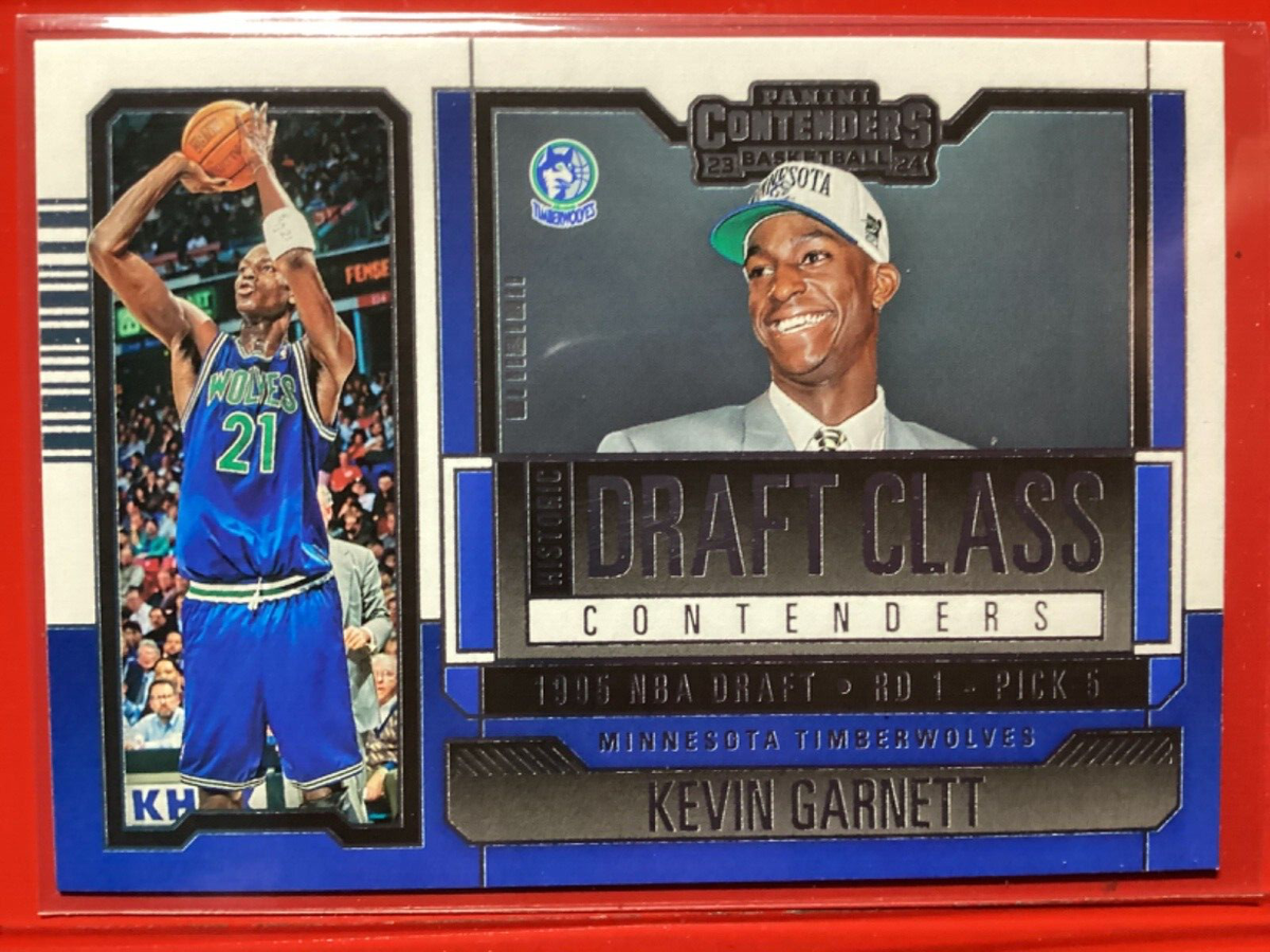 KEVIN GARNETT 2023-24 Panini Contenders Historic Draft Class KEVIN GARNETT 2023-24 Panini Contenders Historic Draft Class