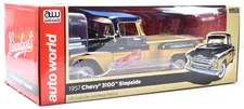 Auto World "Leinenkugel's" 1957 Chevy 3100 Stepside 1:18 Scale Diecast Car AW311