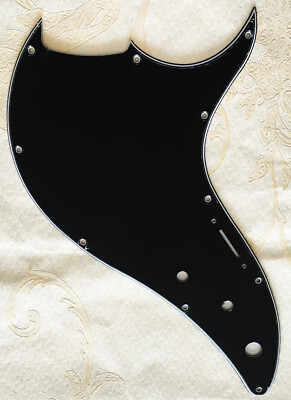For Line6 Variax600 Guitar Pickguard ,3 Ply Black