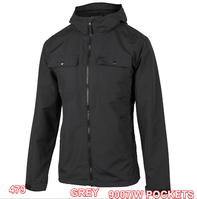 Rugged Exposure Men's Water Resistant All season Jacket Gray Rugged Exposure Men's Water Resistant All season Jacket Gray