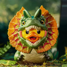 Numskull Jurassic Park Dilophosaurus TUBBZ Cosplaying Duck Green PVC H9CM/3in