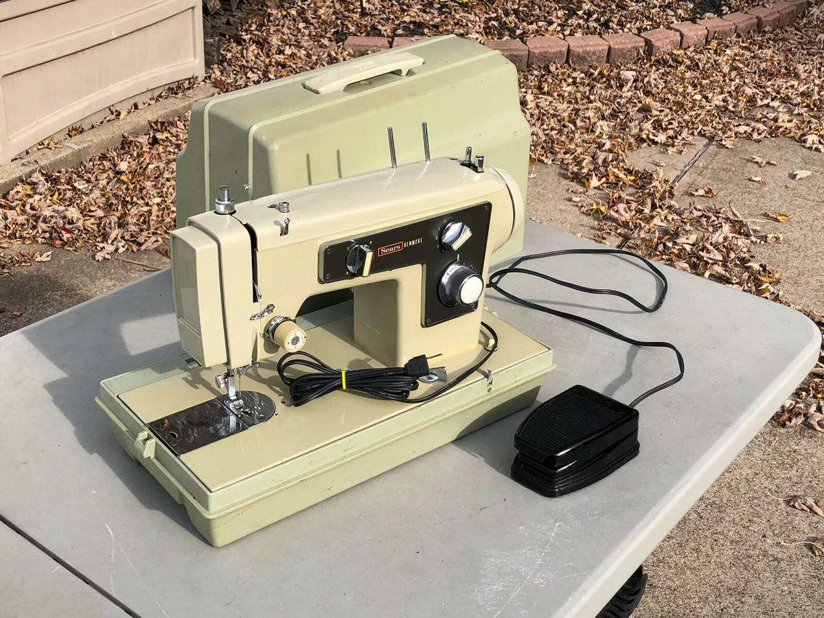 Kenmore Pattern Vintage Kenmore Sewing Machine Case Vintage