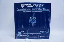 TIDI Shield 932477-1 PowderFree Latex Specialty Gloves, Small - Box of 50