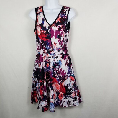 Simply Vera Vera Wang Women White Casual Dress XS Petites | eBay