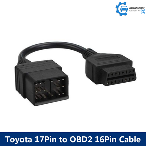 Adaptador de conector OBD1 a OBD2 17 pines de diagnóstico de cable convertidor para Toyota | eBay