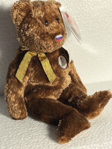 Ty Beanie Baby FIFA 2002 World Cup Bear Representing Slovenia - Picture 8 of 8